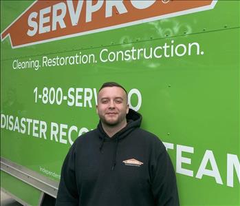 Tyler Dailey, team member at SERVPRO of Washington County