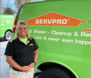 Pam Butts, team member at SERVPRO of Washington County